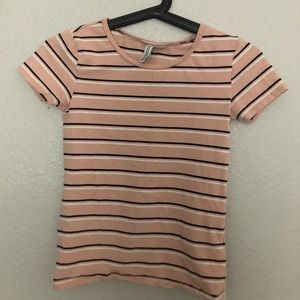h&m striped t-shirt